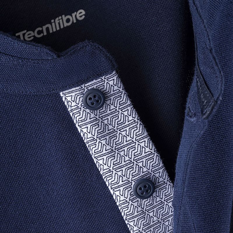 Tricou polo pentru bărbați Tecnifibre Polo Pique marine