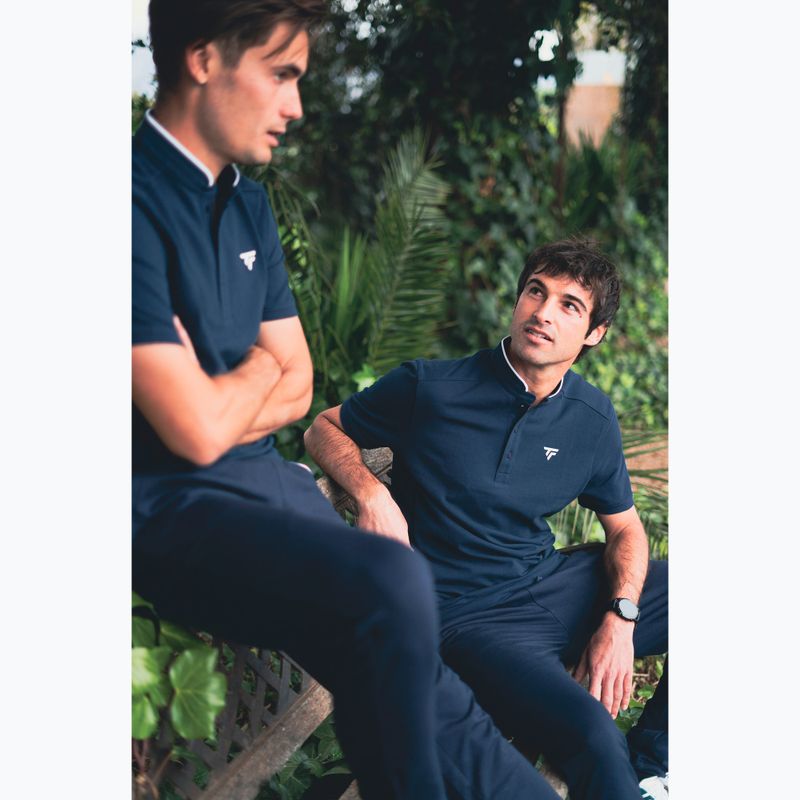 Tricou polo pentru bărbați Tecnifibre Polo Pique marine