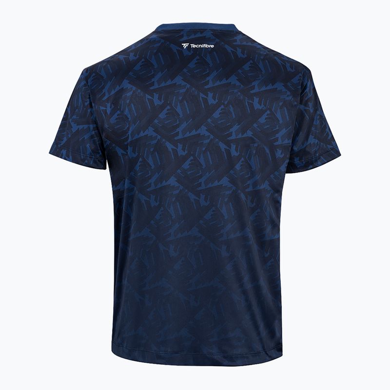 Tricou de tenis pentru bărbați Tecnifibre X-Loop Tee marine 4