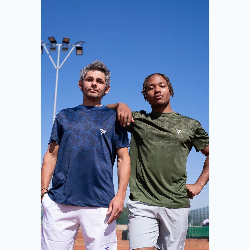 Tricou de tenis pentru bărbați Tecnifibre X-Loop Tee marine 8