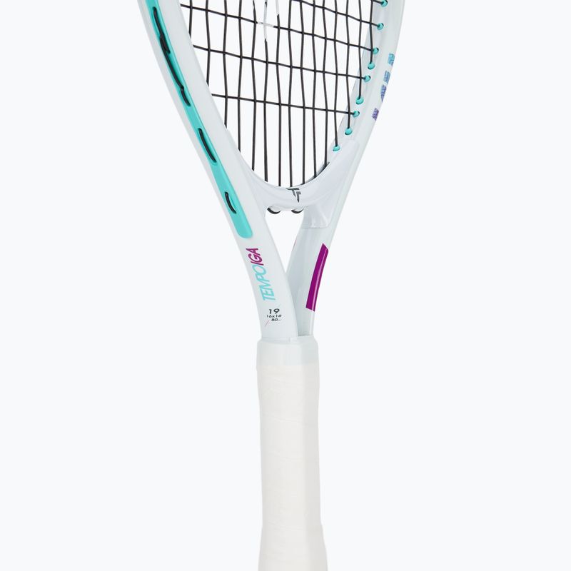Rakieta tenisowa dziecięca Tecnifibre Tempo Iga 19 white 4