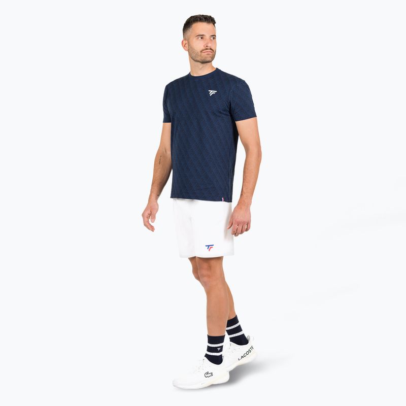 Tricou de tenis pentru bărbați Tecnifibre Graphic Tee Stretch merine 2
