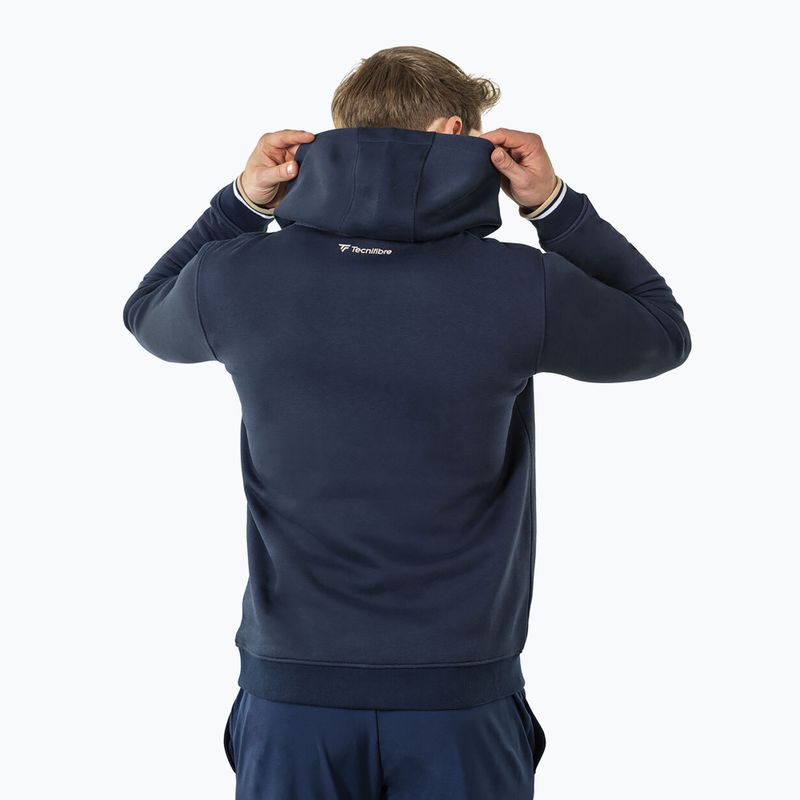 Bluză Tecnifibre Fleece Hoodie marine 7