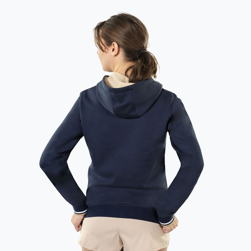 Bluză Tecnifibre Fleece Hoodie marine 8