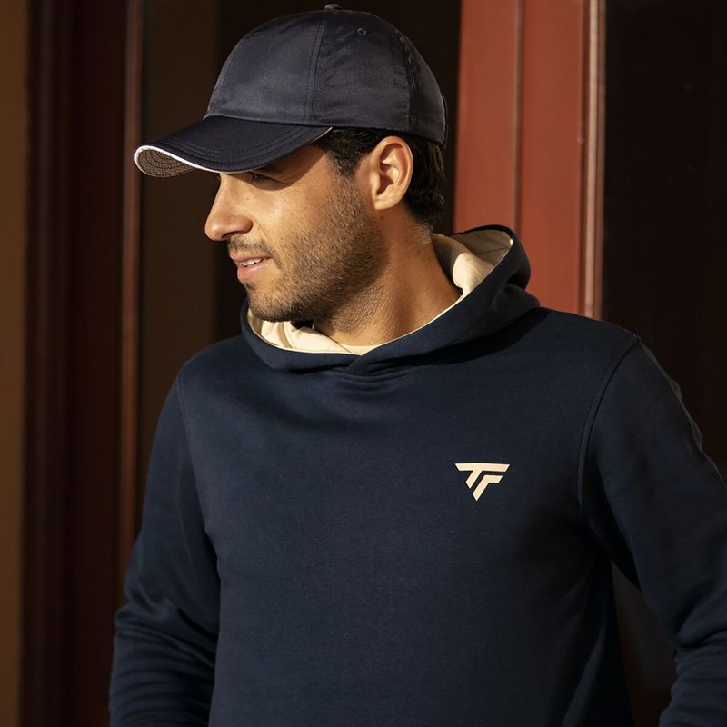 Bluză Tecnifibre Fleece Hoodie marine 12