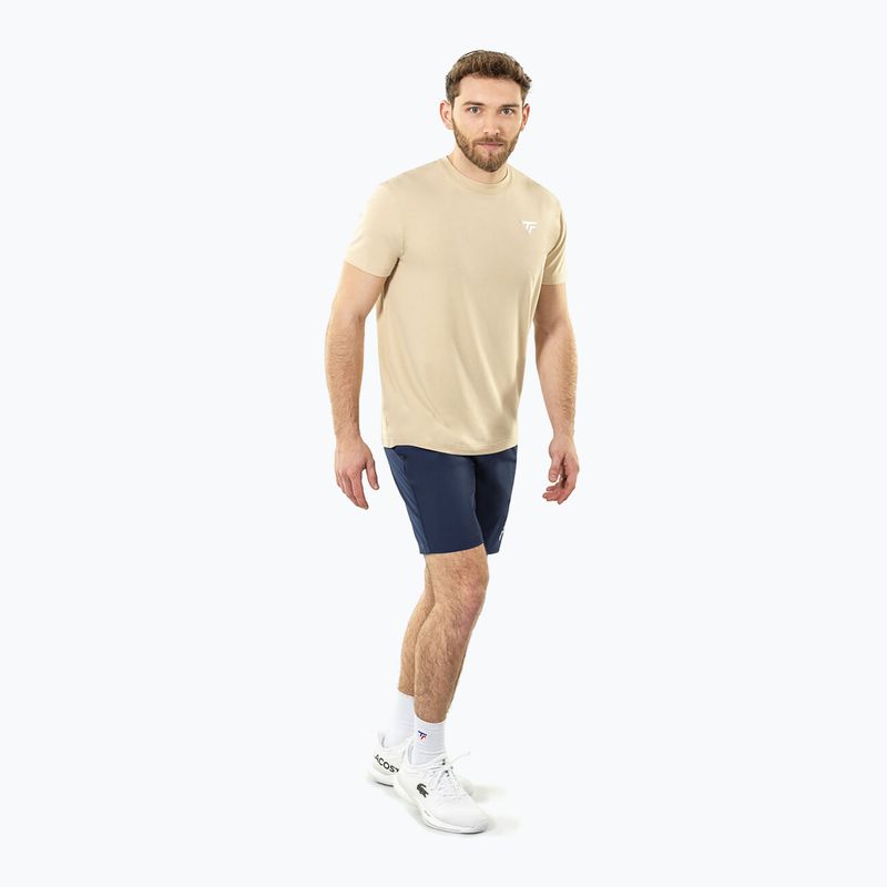 Tricou pentru bărbați Tecnifibre Graphic Tee sand 2