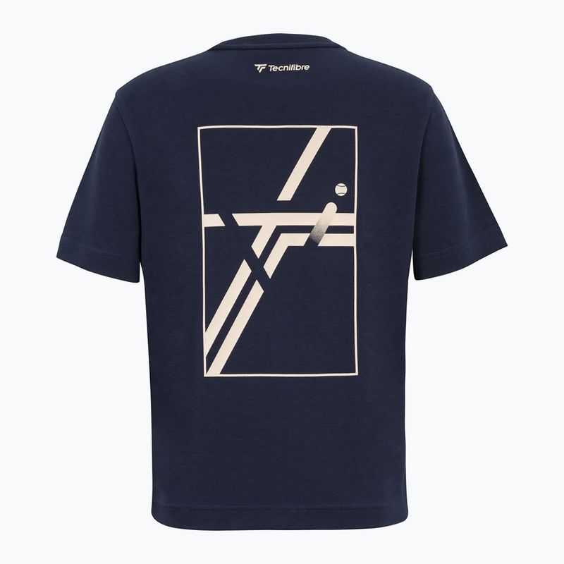 Cămașă pentru femei Tecnifibre Graphic Tee W marine 5