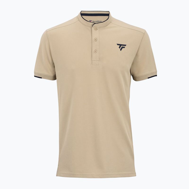 Tricou polo pentru bărbați Tecnifibre Polo Pique sand 4
