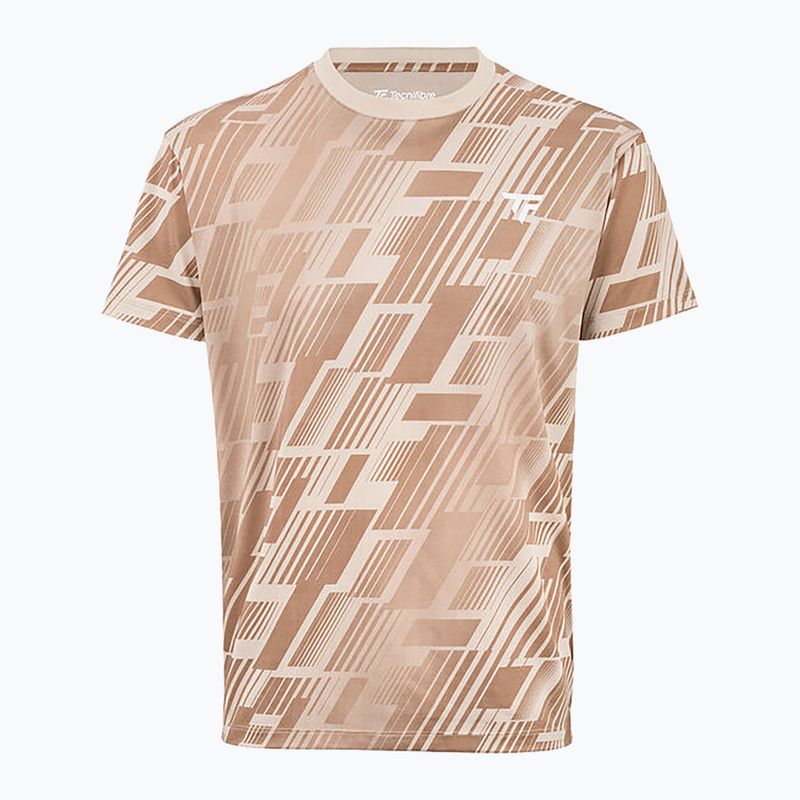Tricou pentru bărbați Tecnifibre X-Loop Tee sand 4