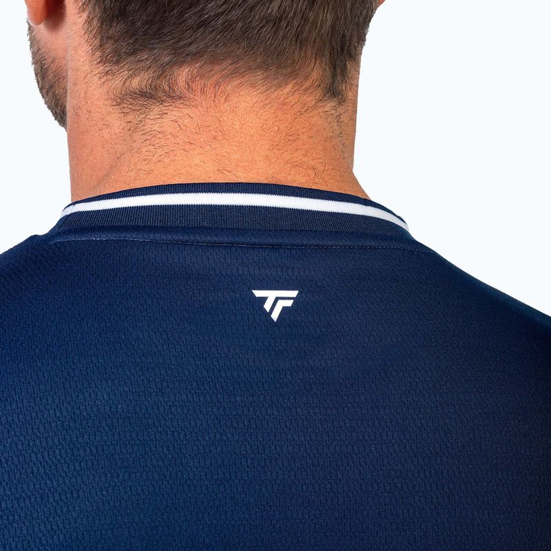 Tricou de tenis pentru bărbați Tecnifibre Team Tech marine 3