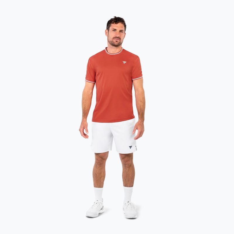 Tricou de tenis pentru bărbați Tecnifibre Team Tech terracotta 2