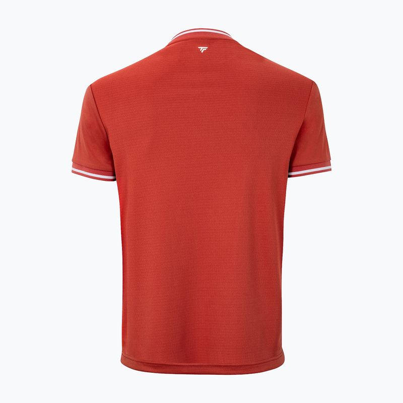 Tricou de tenis pentru bărbați Tecnifibre Team Tech terracotta 5