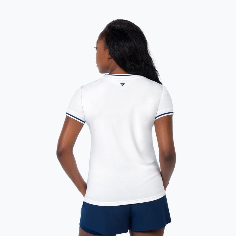 Tricou de tenis pentru femei Tecnifibre Team Tech white 3
