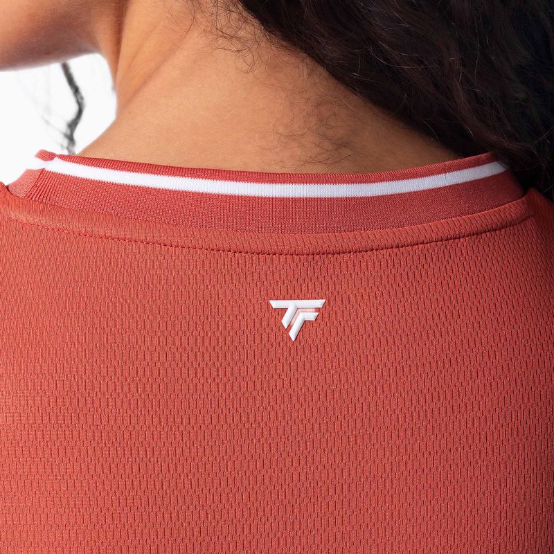 Tricou de tenis pentru femei Tecnifibre Team Tech terracotta 3