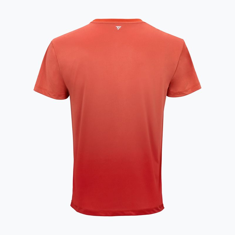 Tricou de tenis pentru bărbați Tecnifibre Team X-Loop terracotta 5