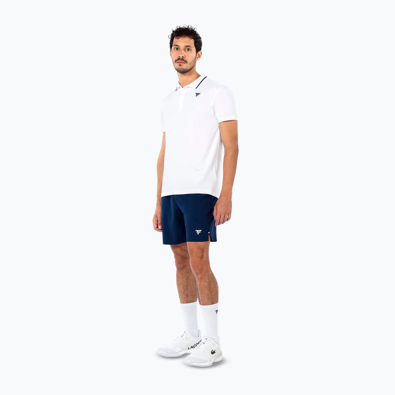 Tricou polo de tenis pentru bărbați Tecnifibre Team Tech Polo white 2