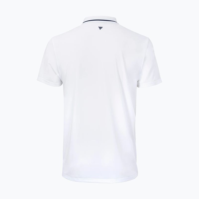 Tricou polo de tenis pentru bărbați Tecnifibre Team Tech Polo white 5