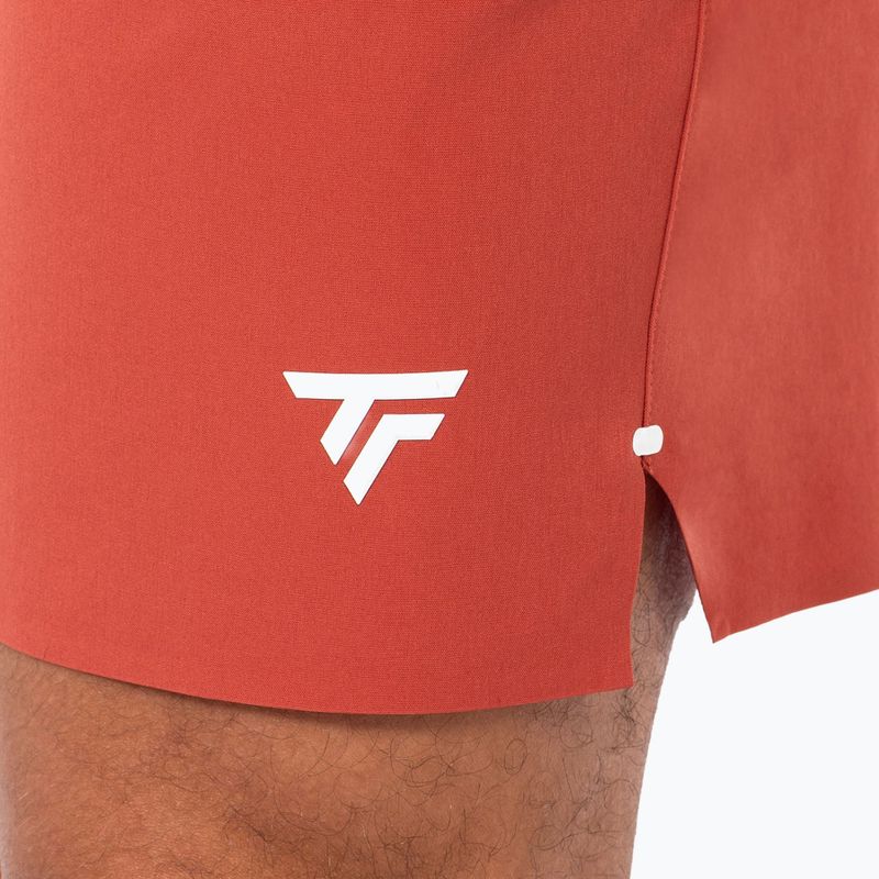 Șorturi de tenis pentru bărbați Tecnifibre Team Stretch Short terracotta 3
