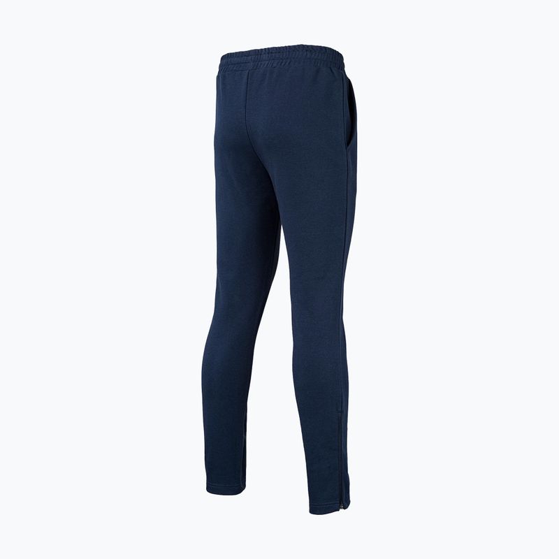 Pantaloni de tenis pentru bărbați Tecnifibre Team Terry Marine 5