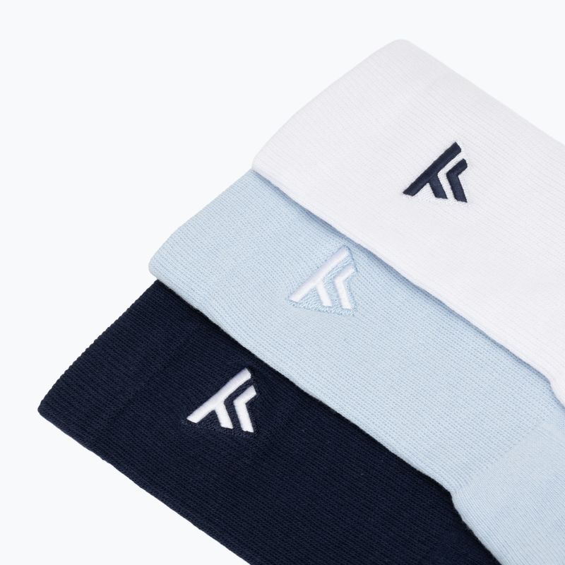 Șosete Tecnifibre Classic 3 pairs white/marine 6