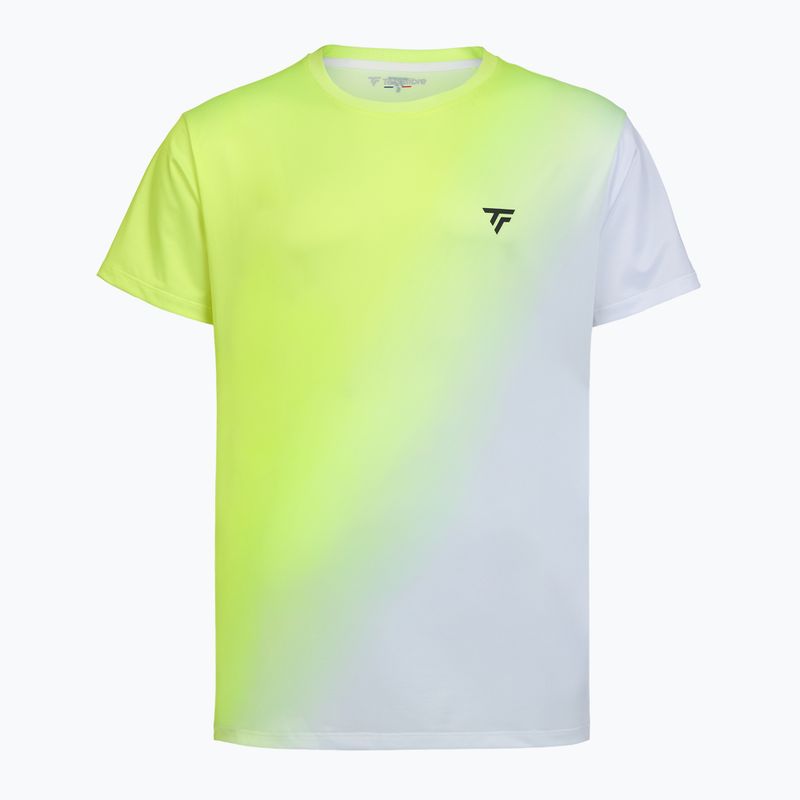 Tricou de tenis pentru bărbați Tecnifibre X-Loop Tee white/yellow 4