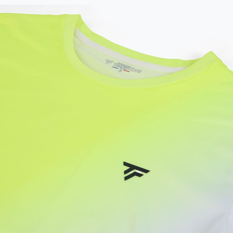 Tricou de tenis pentru bărbați Tecnifibre X-Loop Tee white/yellow 6