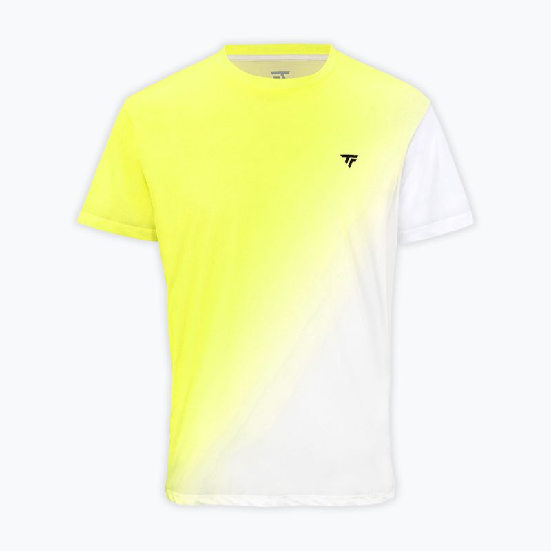 Tricou de tenis pentru bărbați Tecnifibre X-Loop Tee white/yellow 4