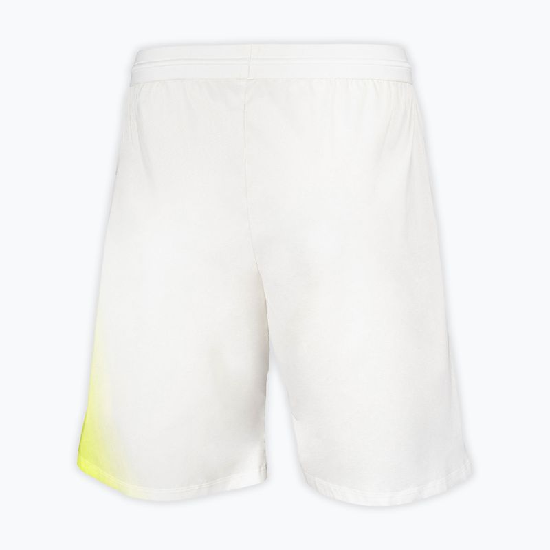 Pantaloni scurți de tenis pentru bărbați Tecnifibre X-Loop white/yellow 6