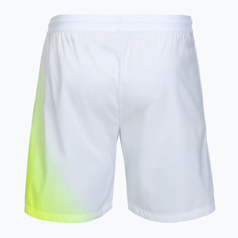 Pantaloni scurți de tenis pentru bărbați Tecnifibre X-Loop white/yellow 6