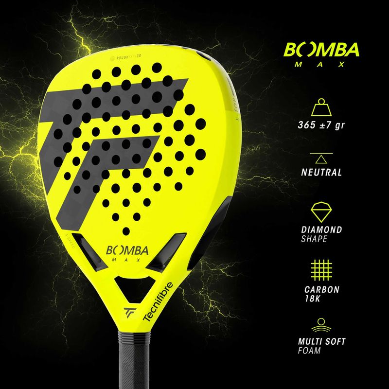 Rachetă de padel Tecnifibre Max Bomb 8