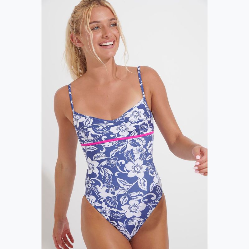 Costum de baie dintr-o bucată pentru femei Banana Moon Rosalia Oceaneye indigo 5