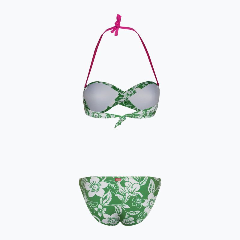 Costum de baie din două piese pentru femeii Banana Moon Boroduca Oceaneye vert 2