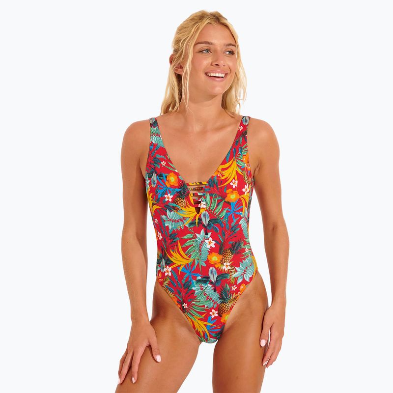 Costum de baie dintr-o bucată pentru femei Banana Moon Millers Pandor rouge 9