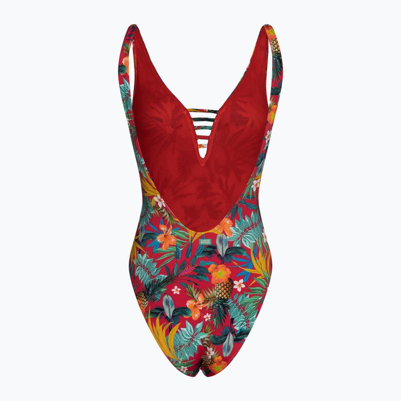 Costum de baie dintr-o bucată pentru femei Banana Moon Millers Pandor rouge 2