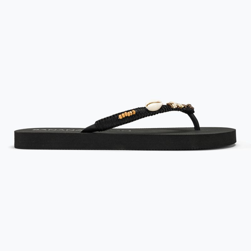 Papuci pentru femei Banana Moon Luceros Tahuata noir 2