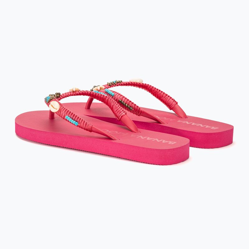 Papuci pentru femei Banana Moon Luceros Tahuata fushia 3