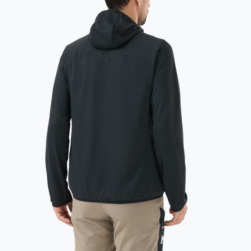 Bluză de trekking pentru bărbați Millet Lokka Hoodie III black 3