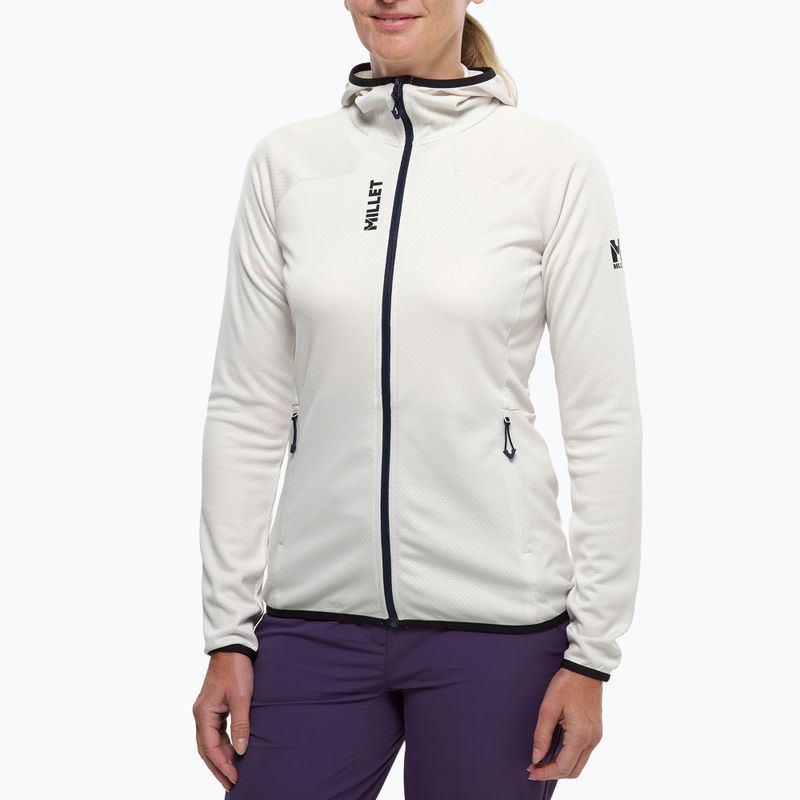 Bluză de trekking pentru femei Millet Lokka Hoodie III foggy dew