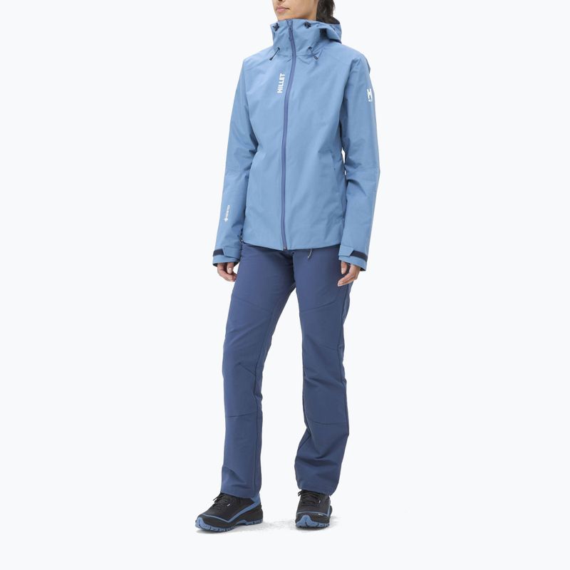 Geacă de ploaie pentru femei Millet Seneca GTX 2L coronet blue 2