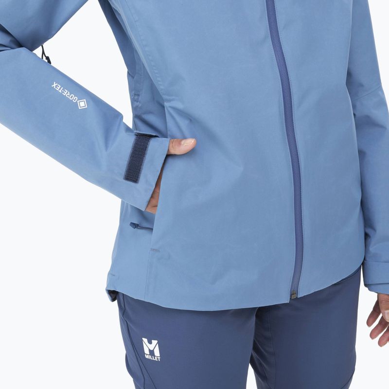Geacă de ploaie pentru femei Millet Seneca GTX 2L coronet blue 6