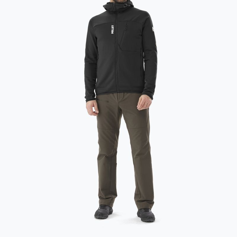 Bluză pentru bărbați Millet Seneca Fleece Hoodie black 2