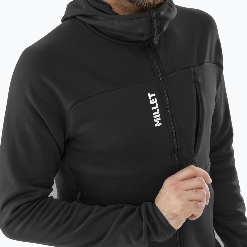 Bluză pentru bărbați Millet Seneca Fleece Hoodie black 4