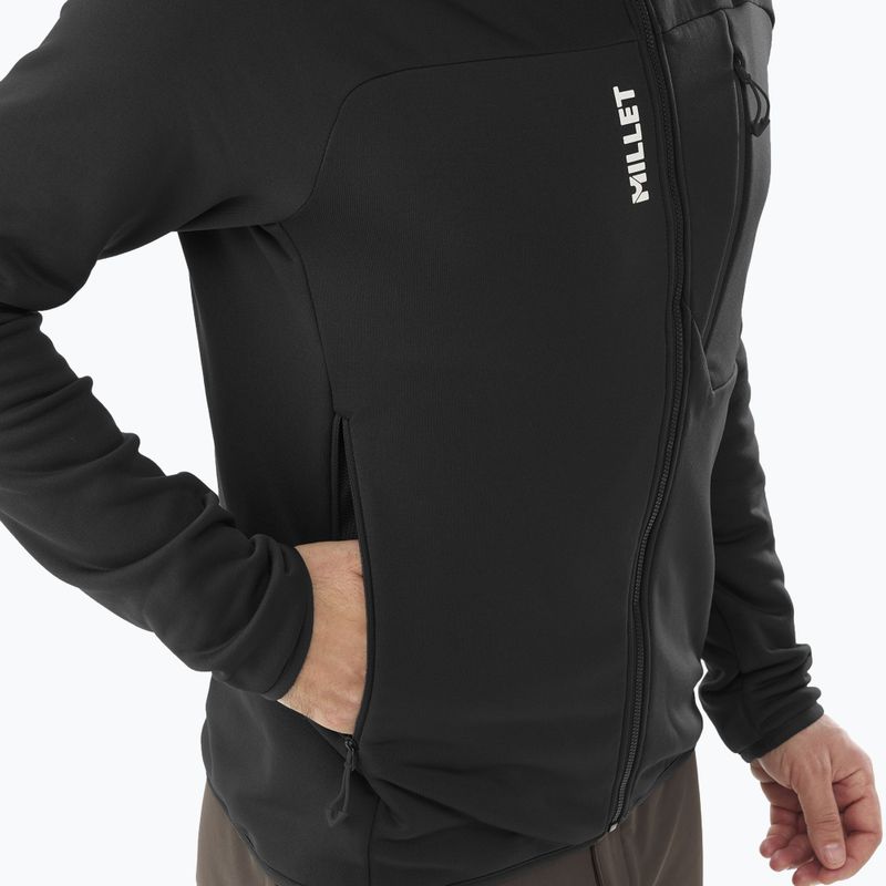 Bluză pentru bărbați Millet Seneca Fleece Hoodie black 5