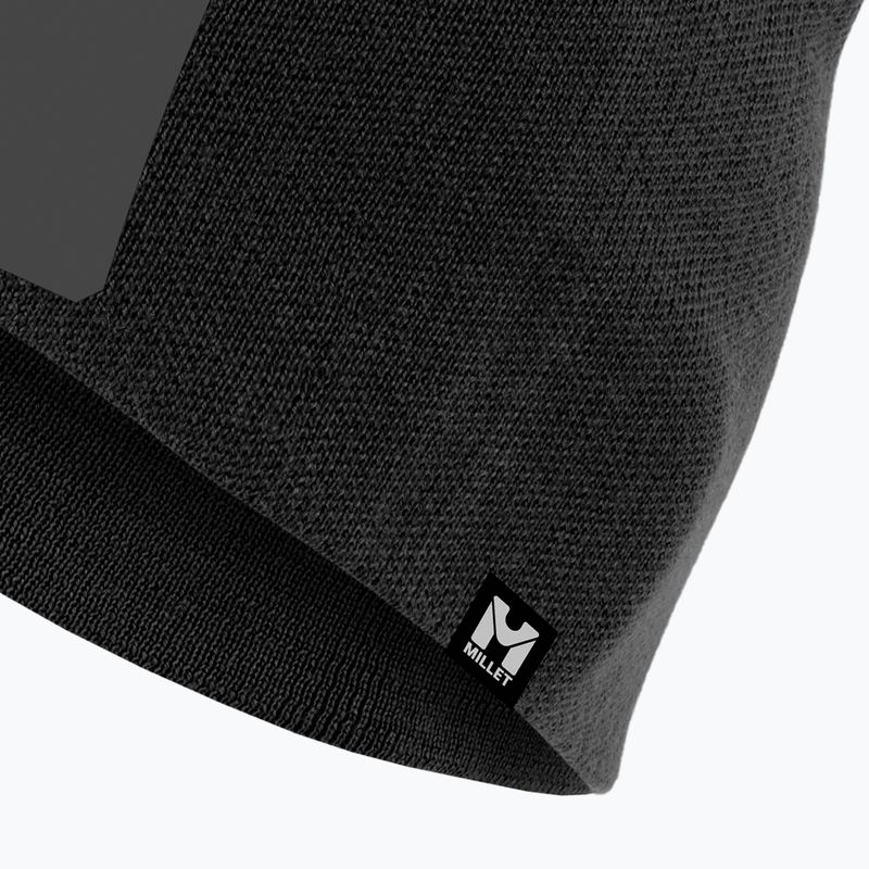 Căciulă de iarnă Millet Logo Beanie noir/tarmac 3