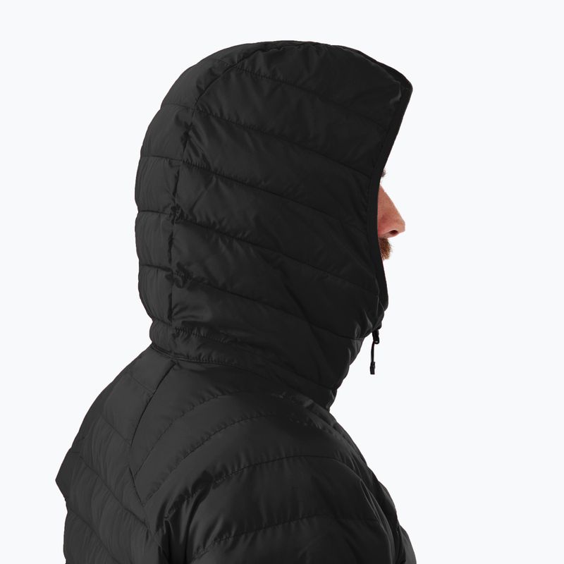 Geacă căptușită pentru bărbați Millet Fitz Roy Warm Hoodie black 3