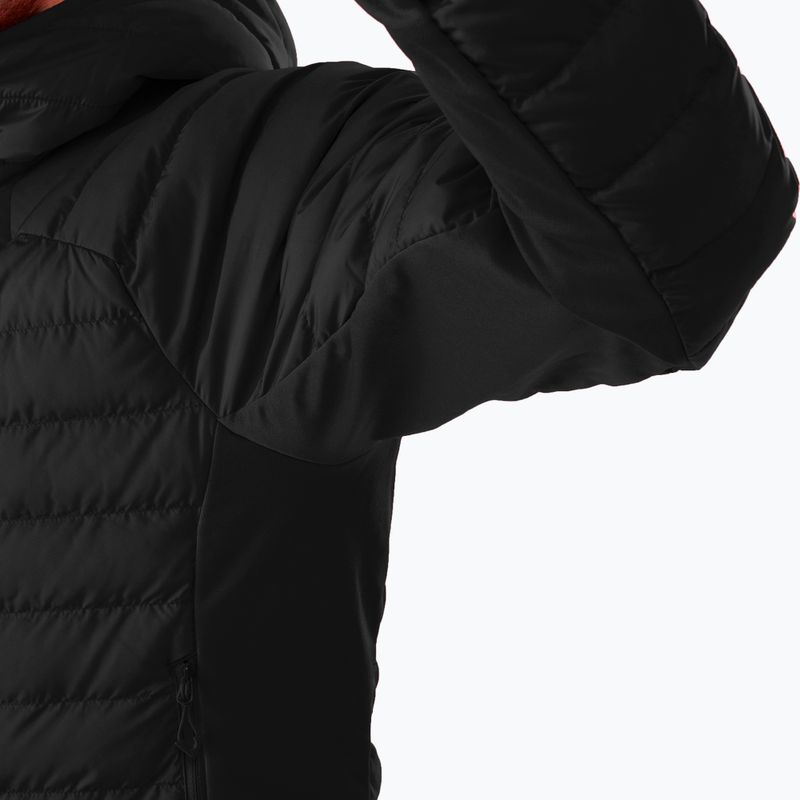 Geacă căptușită pentru bărbați Millet Fitz Roy Warm Hoodie black 4