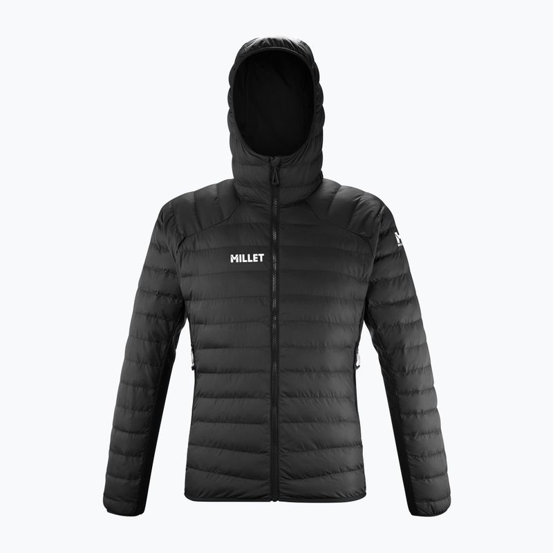 Geacă căptușită pentru bărbați Millet Fitz Roy Warm Hoodie black 5