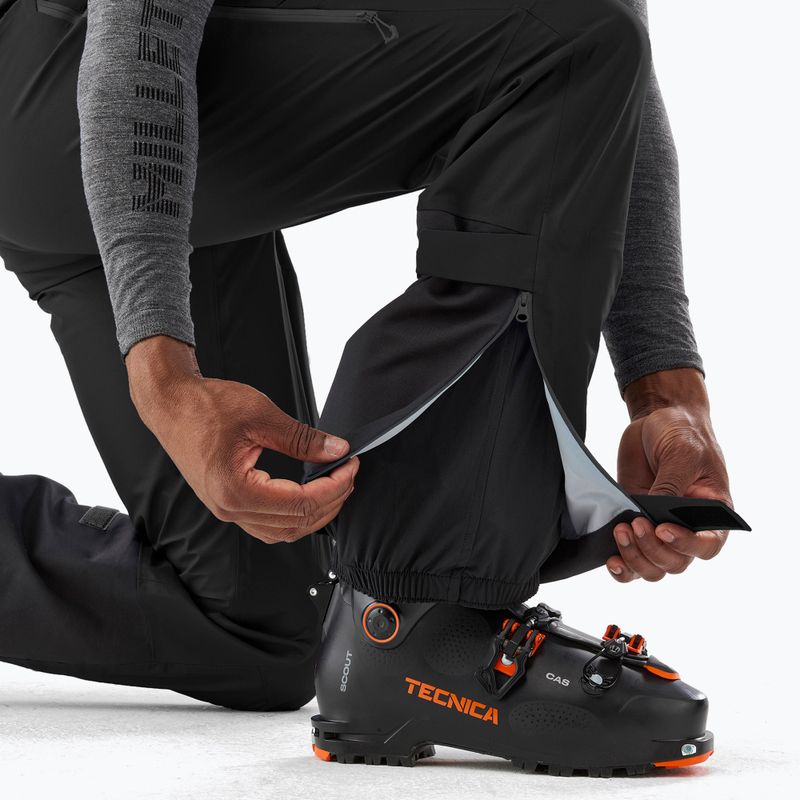 Pantaloni de schi de tură pentru bărbați Millet M White 3L black 7