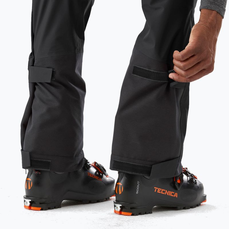 Pantaloni de schi de tură pentru bărbați Millet M White 3L black 8