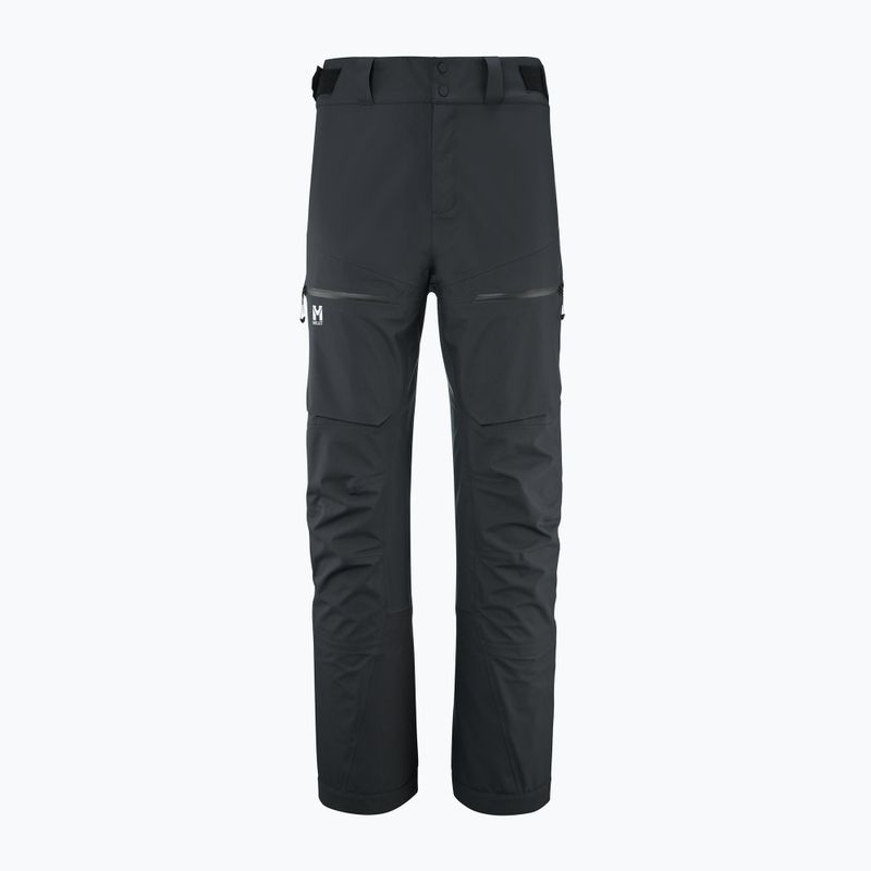 Pantaloni de schi de tură pentru bărbați Millet M White 3L black 9